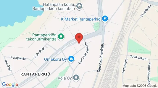 Apartments for rent i Tampere Eteläinen - kort over placeringen