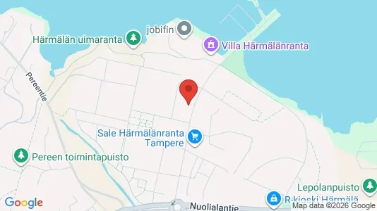 Apartments for rent i Tampere Keskinen - kort over placeringen
