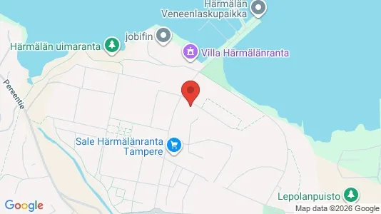 Apartments for rent i Tampere Eteläinen - kort over placeringen