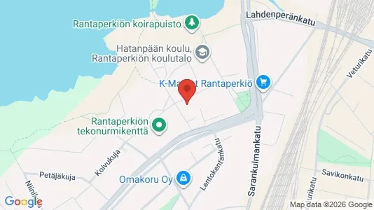 Apartments for rent i Tampere Keskinen - kort over placeringen