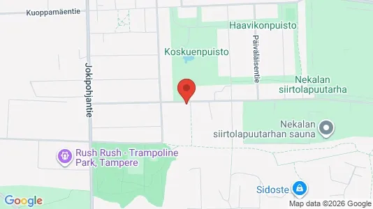 Rooms for rent i Tampere Keskinen - kort over placeringen