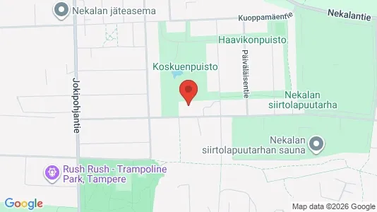 Apartments for rent i Tampere Keskinen - kort over placeringen