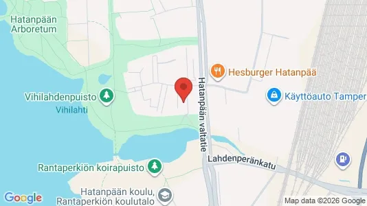 Apartments for rent i Tampere Eteläinen - kort over placeringen
