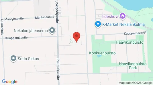 Apartments for rent i Tampere Keskinen - kort over placeringen