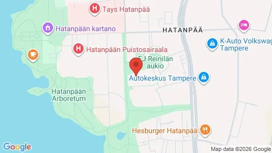 Apartments for rent i Tampere Eteläinen - kort over placeringen