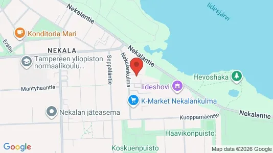 Apartments for rent i Tampere Keskinen - kort over placeringen