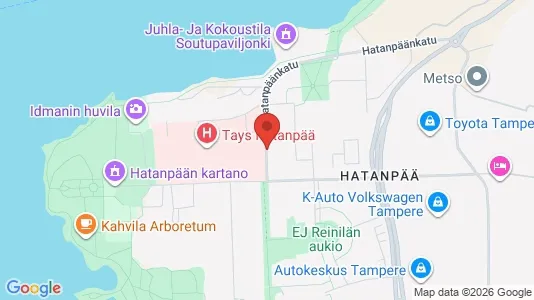 Apartments for rent i Tampere Keskinen - kort over placeringen