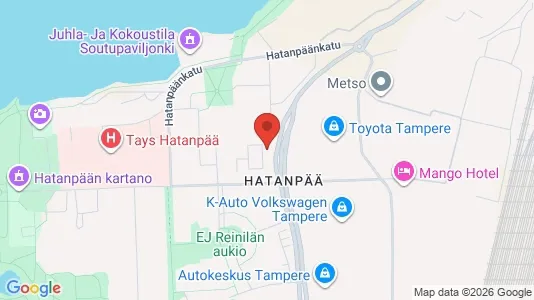 Apartments for rent i Tampere Eteläinen - kort over placeringen