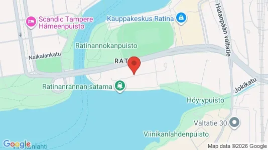 Apartments for rent i Tampere Keskinen - kort over placeringen