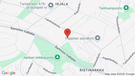 Apartments for rent i Tampere Koillinen - kort over placeringen