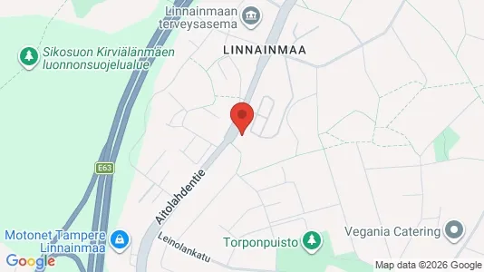 Apartments for rent i Tampere Keskinen - kort over placeringen