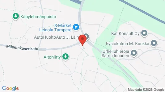Apartments for rent i Tampere Koillinen - kort over placeringen