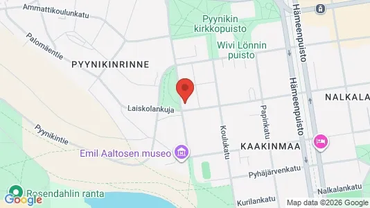 Apartments for rent i Tampere Keskinen - kort over placeringen