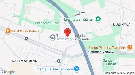 Apartments for rent i Tampere Keskinen - kort over placeringen