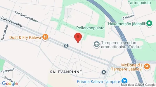 Apartments for rent i Tampere Keskinen - kort over placeringen