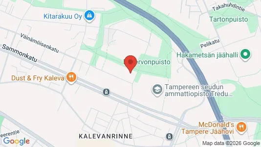 Apartments for rent i Tampere Keskinen - kort over placeringen