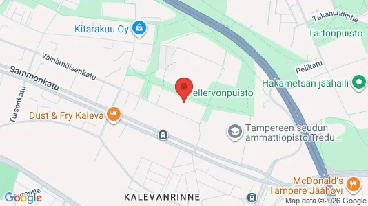 Apartments for rent i Tampere Keskinen - kort over placeringen