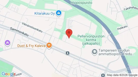 Apartments for rent i Tampere Keskinen - kort over placeringen