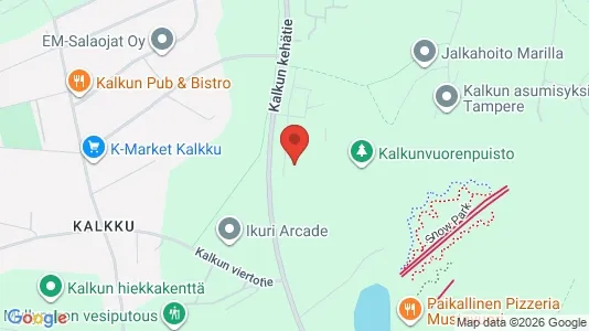 Apartments for rent i Tampere Lounainen - kort over placeringen