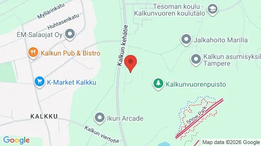 Apartments for rent i Tampere Lounainen - kort over placeringen