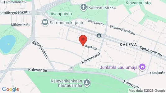 Apartments for rent i Tampere Keskinen - kort over placeringen