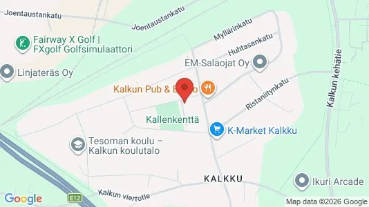Apartments for rent i Tampere Keskinen - kort over placeringen