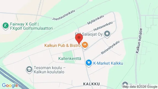 Rooms for rent i Tampere Lounainen - kort over placeringen