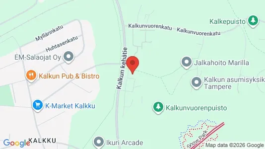 Apartments for rent i Tampere Lounainen - kort over placeringen