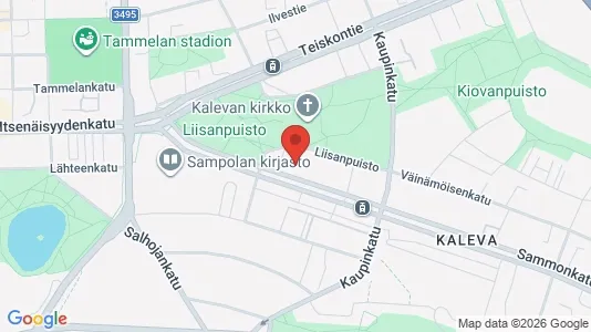 Apartments for rent i Tampere Keskinen - kort over placeringen