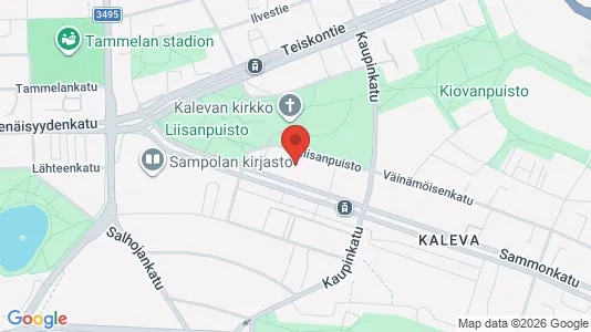 Apartments for rent i Tampere Keskinen - kort over placeringen