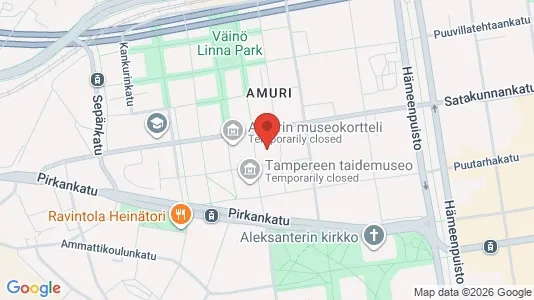 Apartments for rent i Tampere Keskinen - kort over placeringen