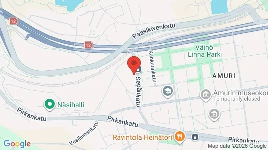 Apartments for rent i Tampere Keskinen - kort over placeringen