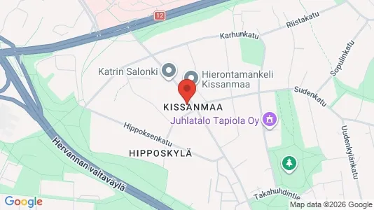 Apartments for rent i Tampere Keskinen - kort over placeringen