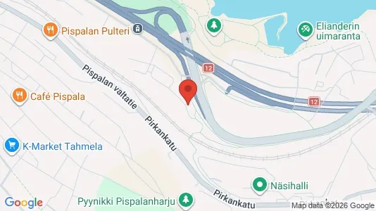 Apartments for rent i Tampere Keskinen - kort over placeringen