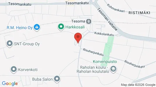 Apartments for rent i Tampere Lounainen - kort over placeringen