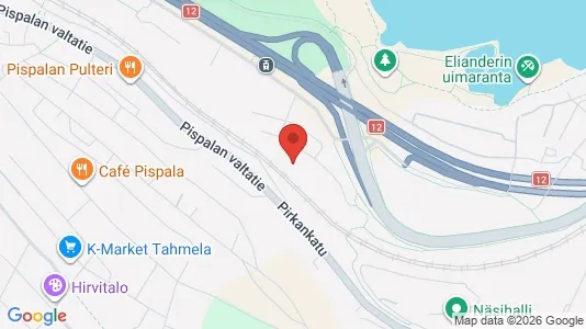 Apartments for rent i Tampere Lounainen - kort over placeringen