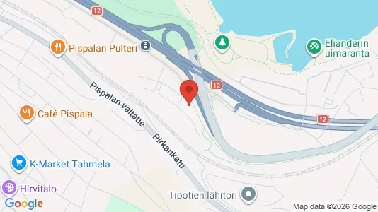 Apartments for rent i Tampere Keskinen - kort over placeringen