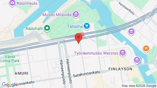 Apartments for rent i Tampere Keskinen - kort over placeringen