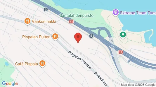 Rooms for rent i Tampere Keskinen - kort over placeringen