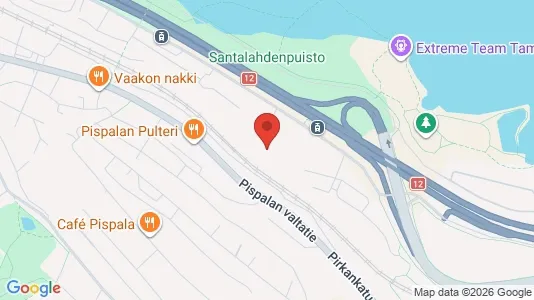 Apartments for rent i Tampere Keskinen - kort over placeringen