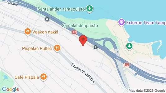 Apartments for rent i Tampere Keskinen - kort over placeringen