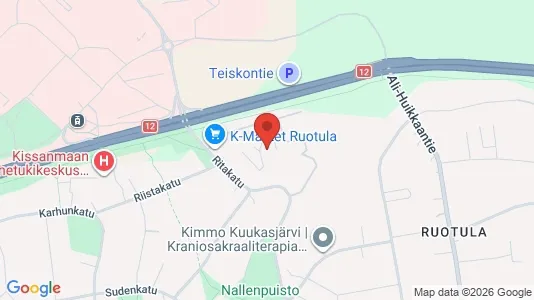 Apartments for rent i Tampere Keskinen - kort over placeringen