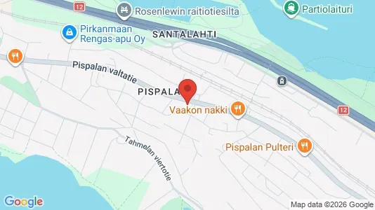 Apartments for rent i Tampere Lounainen - kort over placeringen
