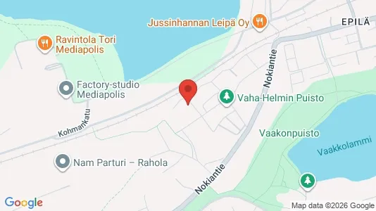 Apartments for rent i Tampere Lounainen - kort over placeringen