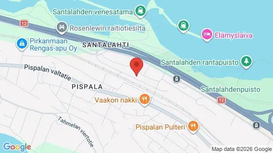 Apartments for rent i Tampere Lounainen - kort over placeringen