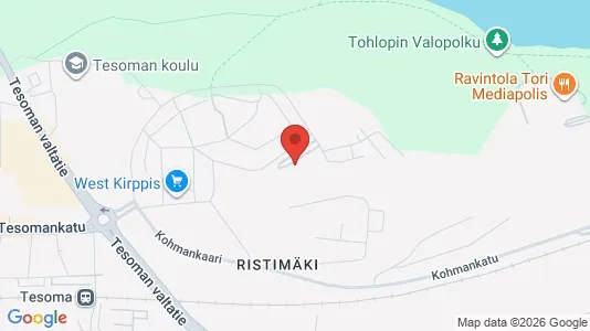 Apartments for rent i Tampere Lounainen - kort over placeringen