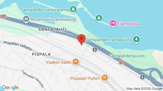 Apartments for rent i Tampere Keskinen - kort over placeringen