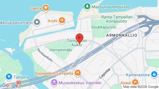 Apartments for rent i Tampere Keskinen - kort over placeringen