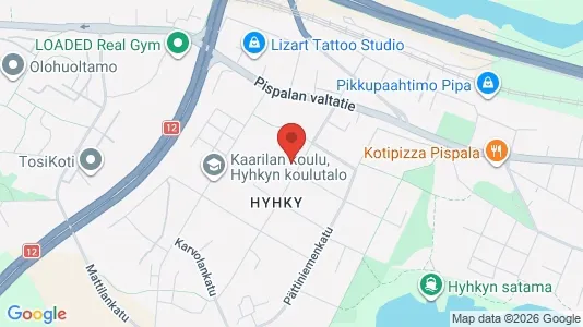 Apartments for rent i Tampere Lounainen - kort over placeringen