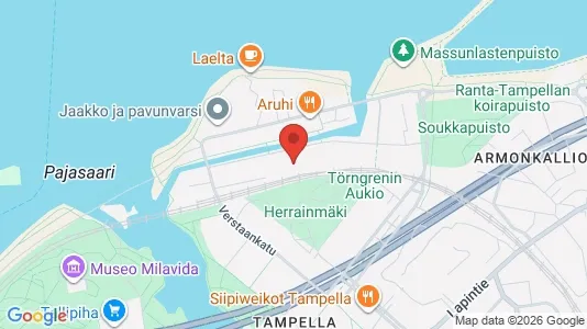 Apartments for rent i Tampere Keskinen - kort over placeringen